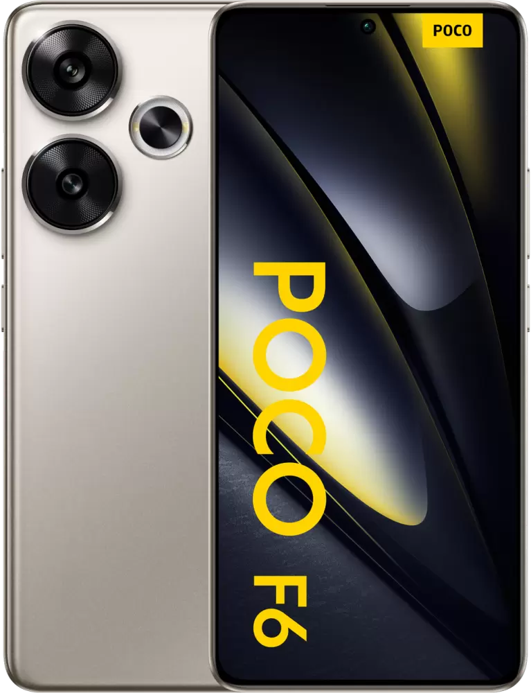Смартфон POCO F6 12GB/512GB с NFC международная версия (титан)