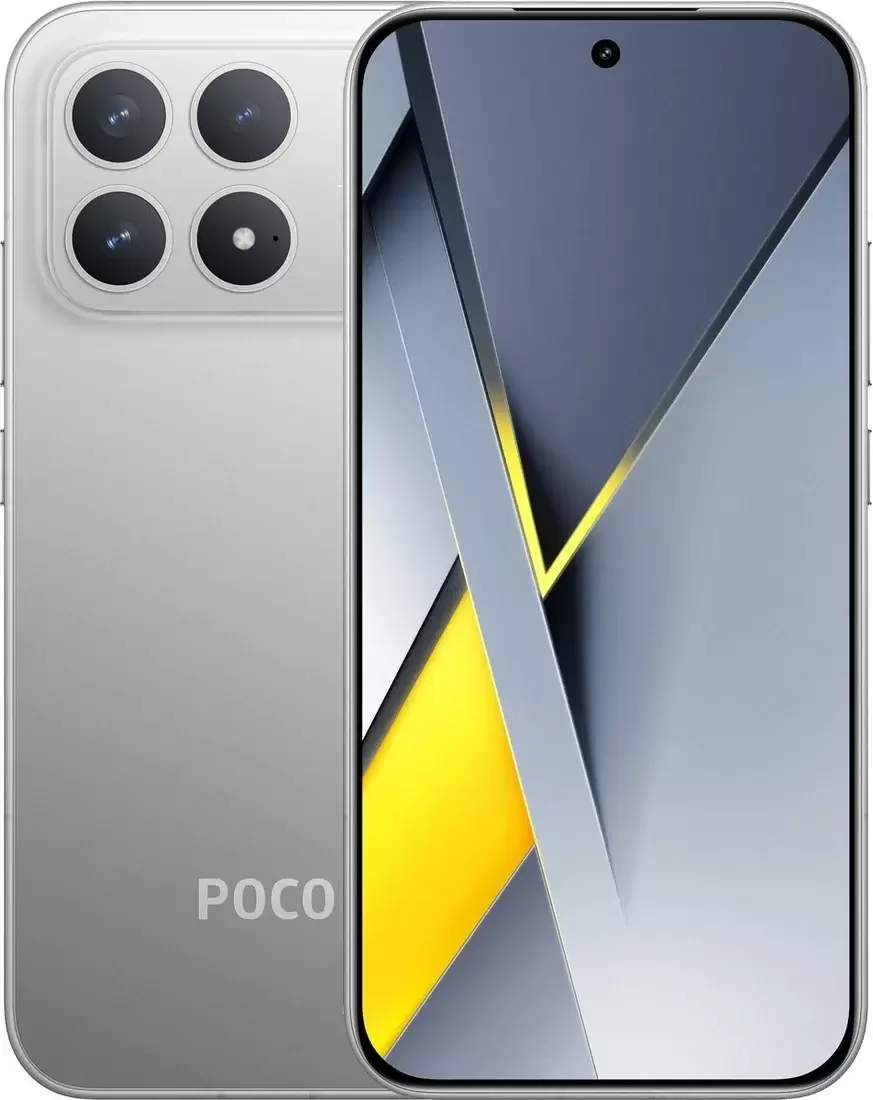 Смартфон POCO F8 Pro 12GB/256GB международная версия (серебристый)