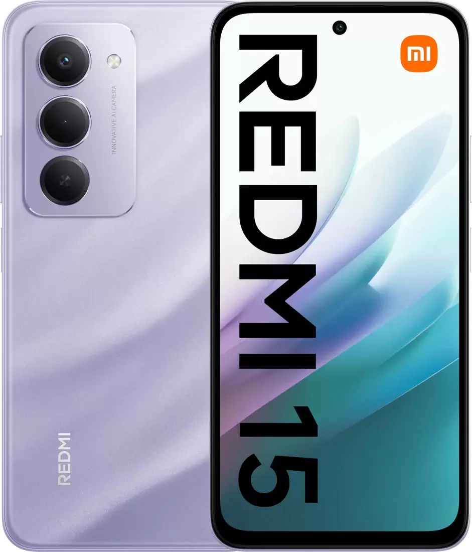 Смартфон Redmi 15 4G 8GB/128GB международная версия (фиолетовый)