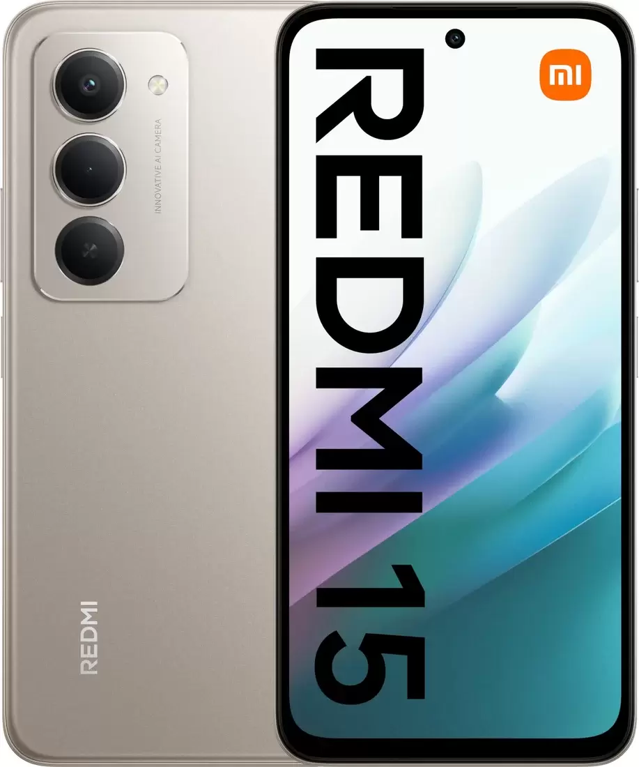 Смартфон Redmi 15 4G 8GB/128GB международная версия (титановый)
